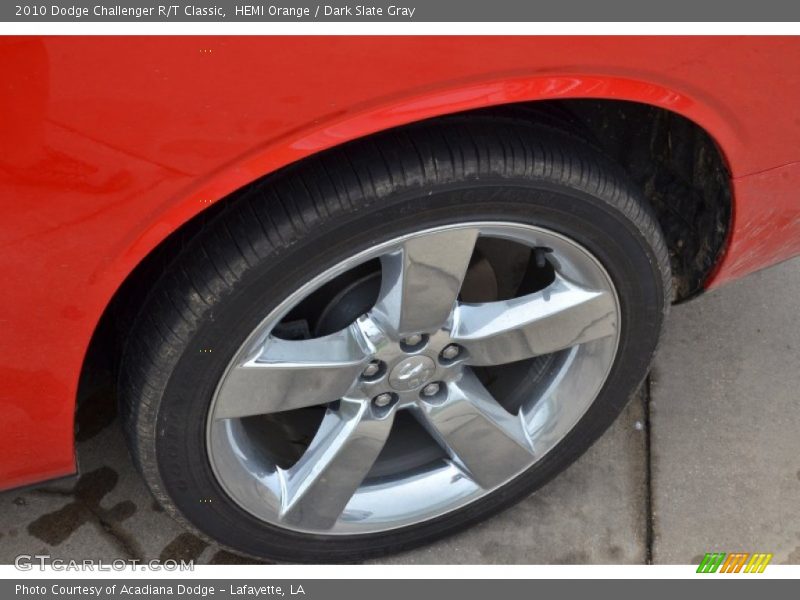 HEMI Orange / Dark Slate Gray 2010 Dodge Challenger R/T Classic