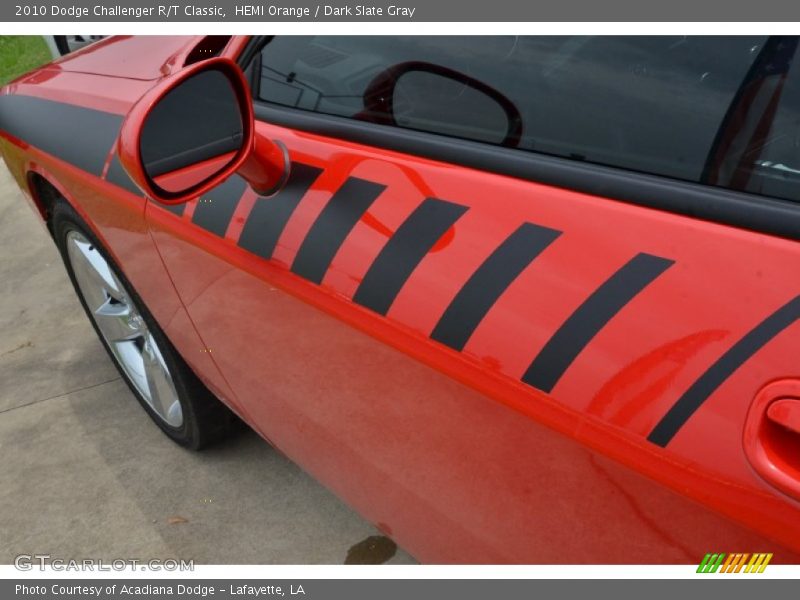 HEMI Orange / Dark Slate Gray 2010 Dodge Challenger R/T Classic