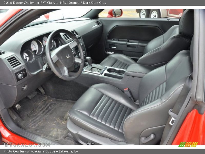 HEMI Orange / Dark Slate Gray 2010 Dodge Challenger R/T Classic