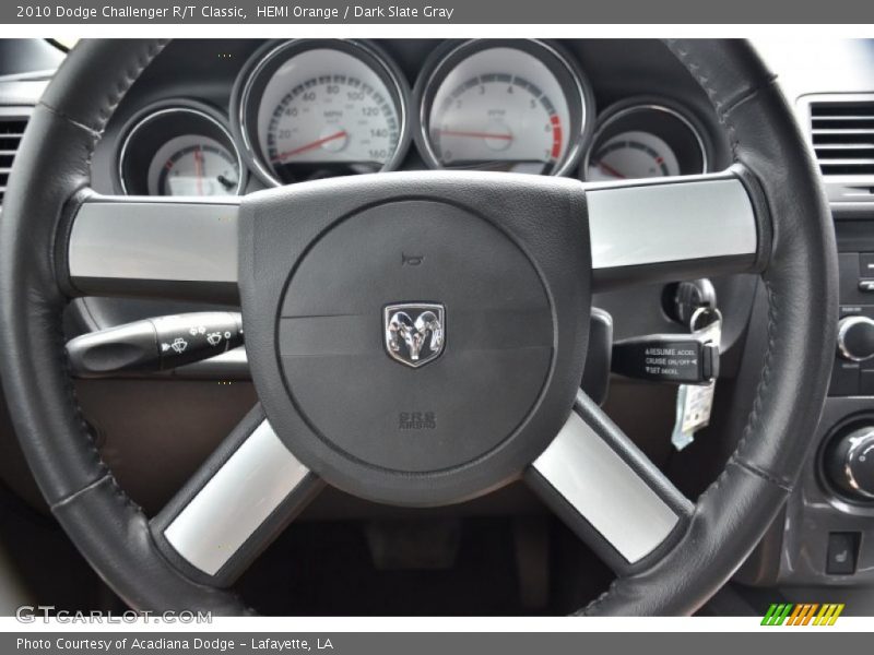 HEMI Orange / Dark Slate Gray 2010 Dodge Challenger R/T Classic