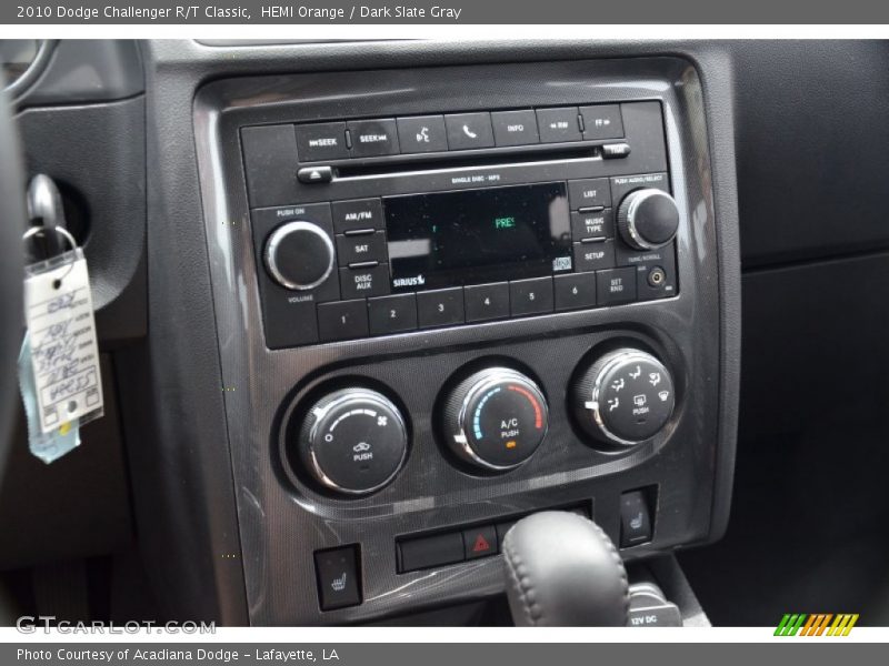 HEMI Orange / Dark Slate Gray 2010 Dodge Challenger R/T Classic