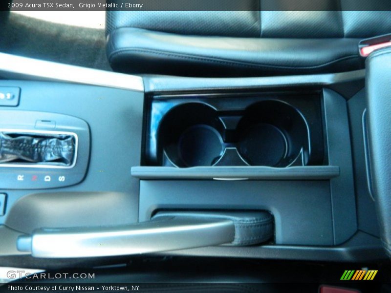 Grigio Metallic / Ebony 2009 Acura TSX Sedan