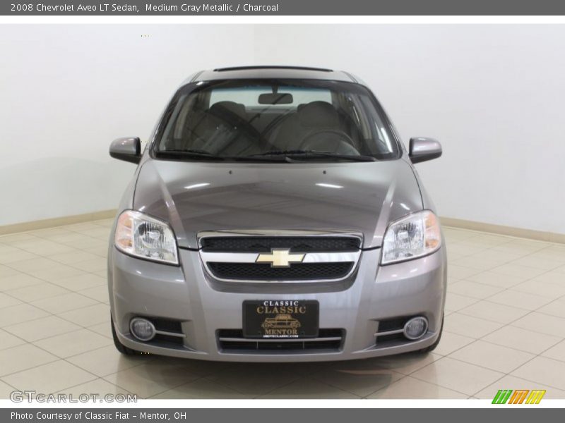 Medium Gray Metallic / Charcoal 2008 Chevrolet Aveo LT Sedan