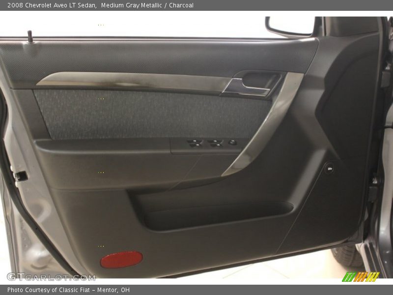 Medium Gray Metallic / Charcoal 2008 Chevrolet Aveo LT Sedan