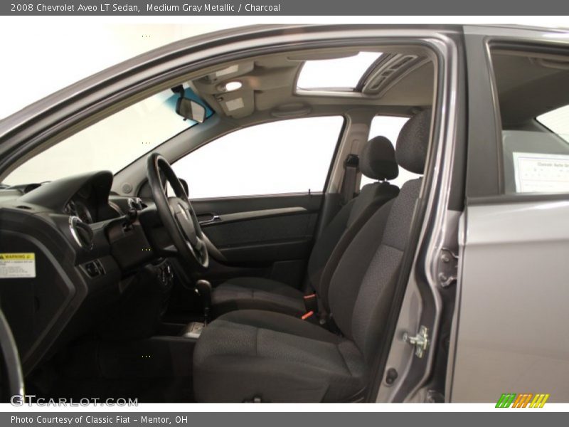 Medium Gray Metallic / Charcoal 2008 Chevrolet Aveo LT Sedan