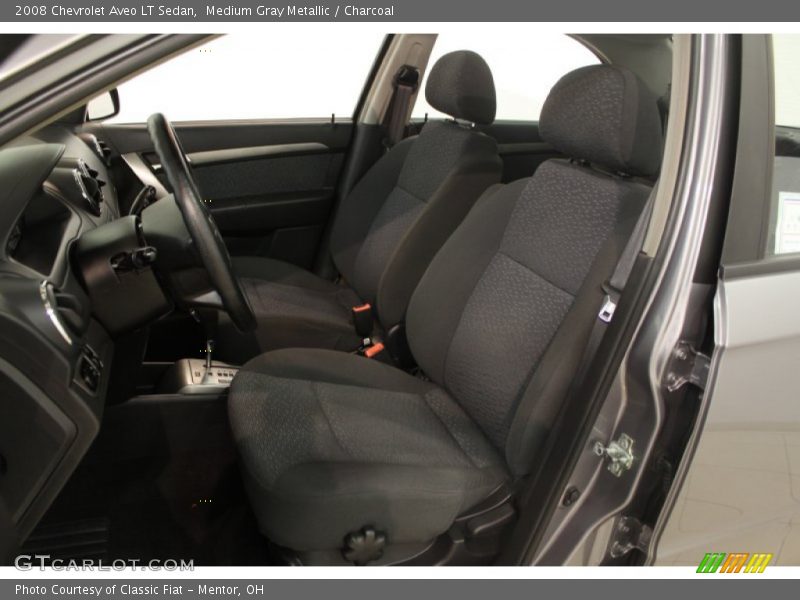 Medium Gray Metallic / Charcoal 2008 Chevrolet Aveo LT Sedan