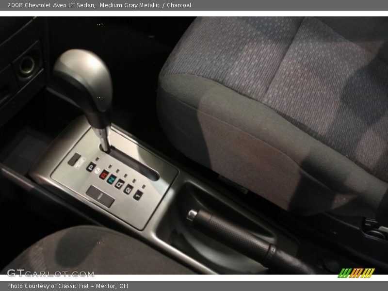 Medium Gray Metallic / Charcoal 2008 Chevrolet Aveo LT Sedan