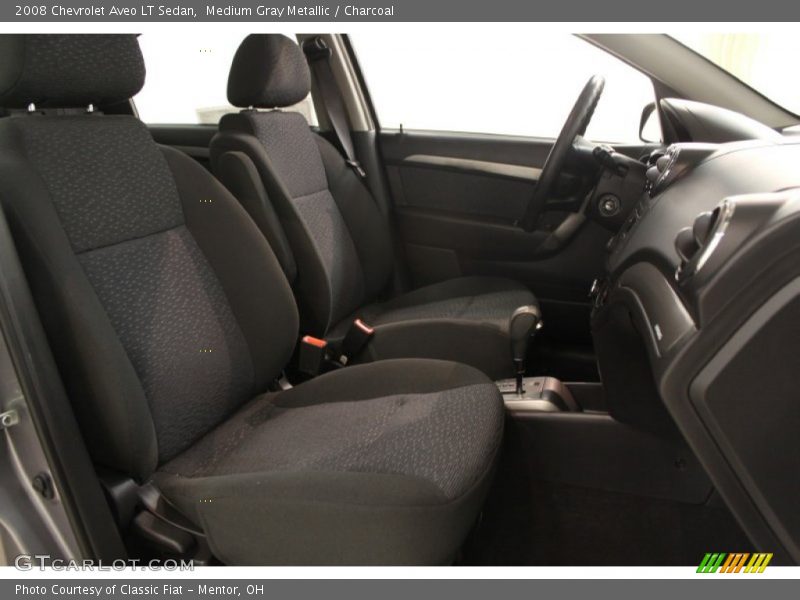 Medium Gray Metallic / Charcoal 2008 Chevrolet Aveo LT Sedan