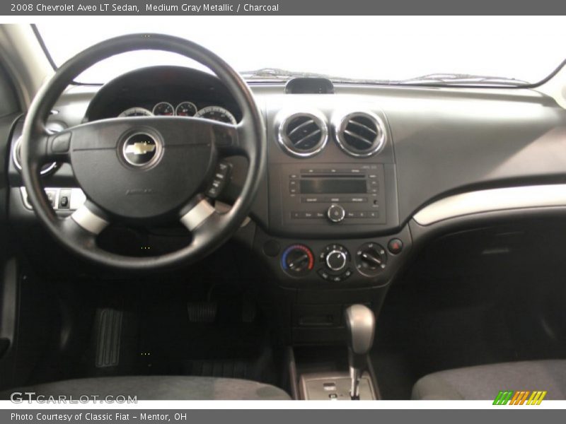 Medium Gray Metallic / Charcoal 2008 Chevrolet Aveo LT Sedan
