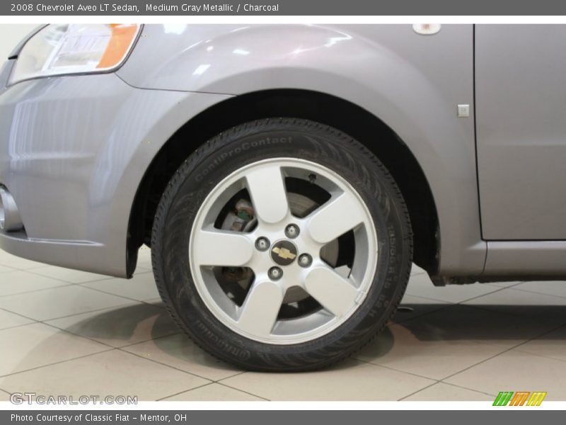 Medium Gray Metallic / Charcoal 2008 Chevrolet Aveo LT Sedan