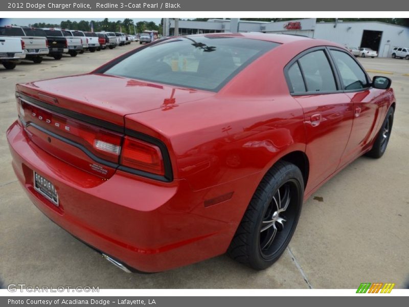 Redline 3-Coat Pearl / Black 2012 Dodge Charger Police