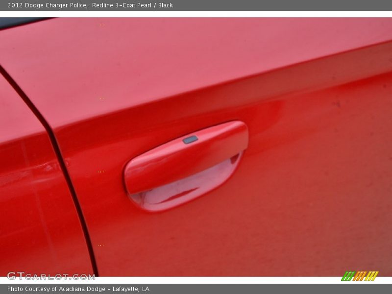 Redline 3-Coat Pearl / Black 2012 Dodge Charger Police