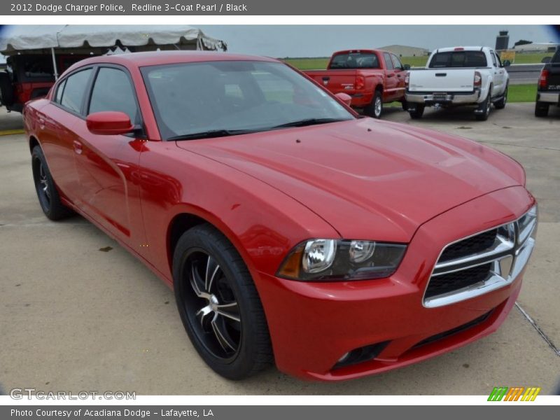 Front 3/4 View of 2012 Charger Police