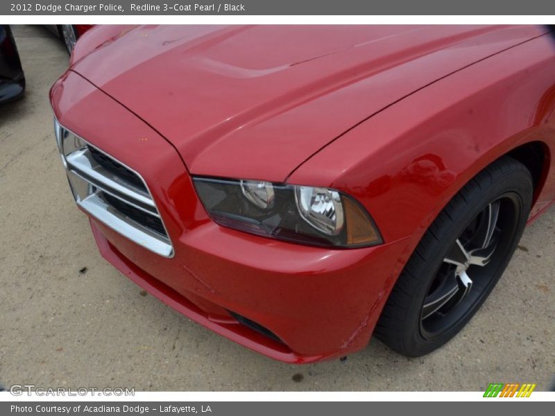 Redline 3-Coat Pearl / Black 2012 Dodge Charger Police