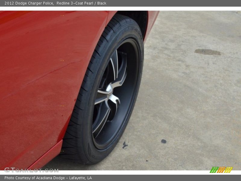 Redline 3-Coat Pearl / Black 2012 Dodge Charger Police