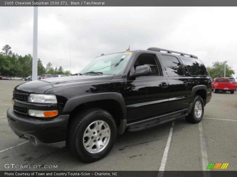 Black / Tan/Neutral 2005 Chevrolet Suburban 1500 Z71