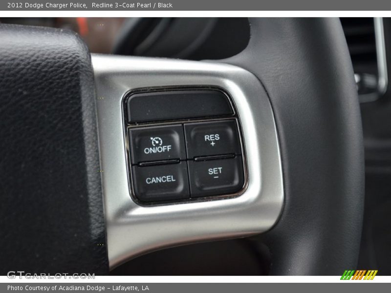 Controls of 2012 Charger Police