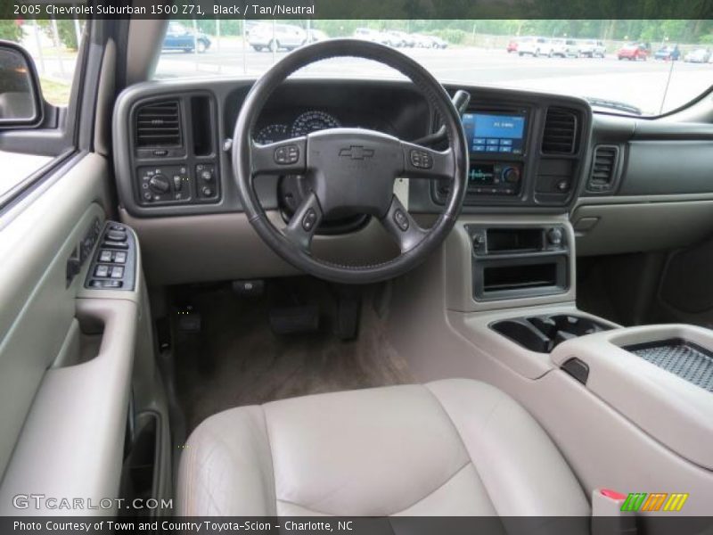 Black / Tan/Neutral 2005 Chevrolet Suburban 1500 Z71