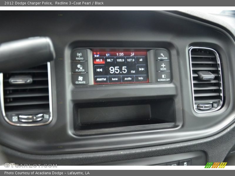Controls of 2012 Charger Police