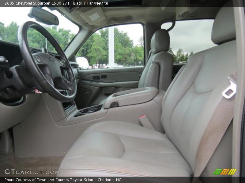 Black / Tan/Neutral 2005 Chevrolet Suburban 1500 Z71
