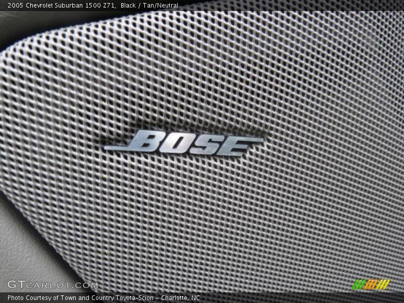 Black / Tan/Neutral 2005 Chevrolet Suburban 1500 Z71