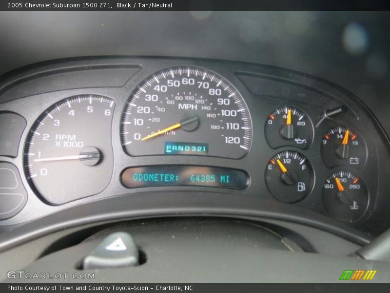 Black / Tan/Neutral 2005 Chevrolet Suburban 1500 Z71