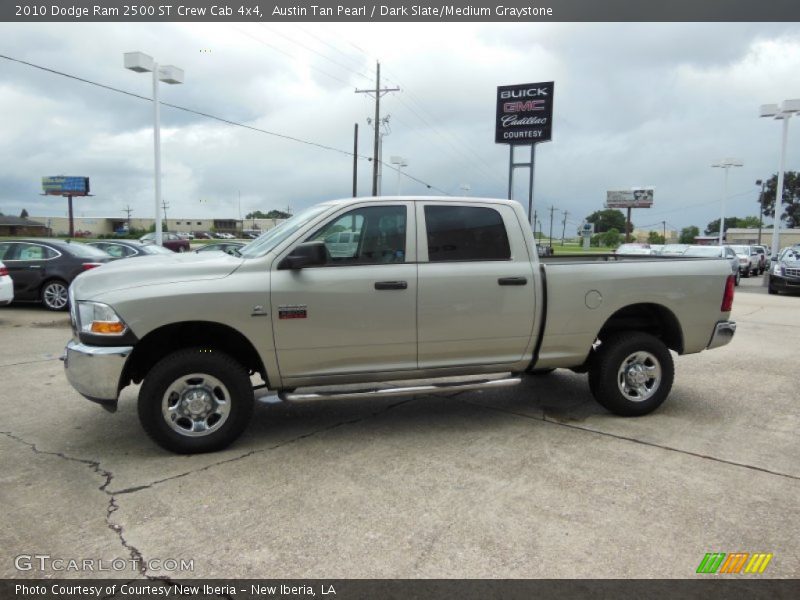 Austin Tan Pearl / Dark Slate/Medium Graystone 2010 Dodge Ram 2500 ST Crew Cab 4x4