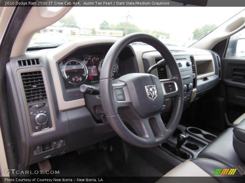 Austin Tan Pearl / Dark Slate/Medium Graystone 2010 Dodge Ram 2500 ST Crew Cab 4x4