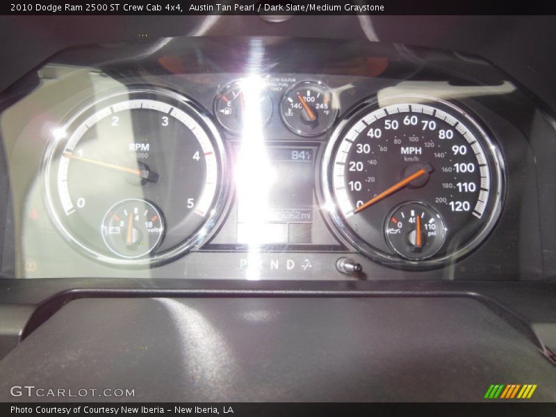 Austin Tan Pearl / Dark Slate/Medium Graystone 2010 Dodge Ram 2500 ST Crew Cab 4x4
