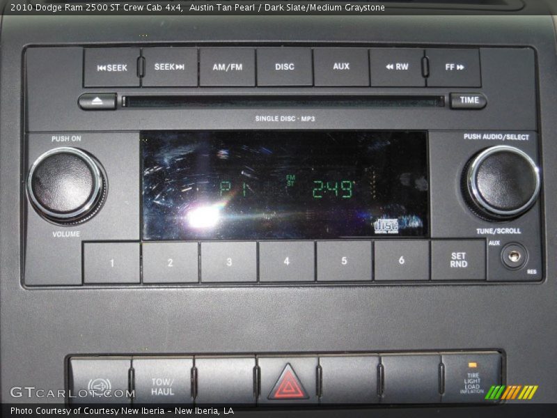 Austin Tan Pearl / Dark Slate/Medium Graystone 2010 Dodge Ram 2500 ST Crew Cab 4x4