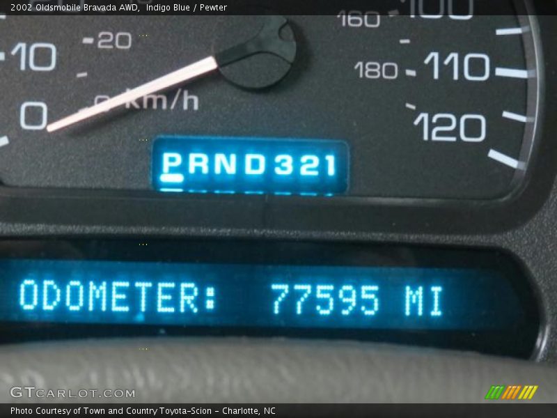 Indigo Blue / Pewter 2002 Oldsmobile Bravada AWD