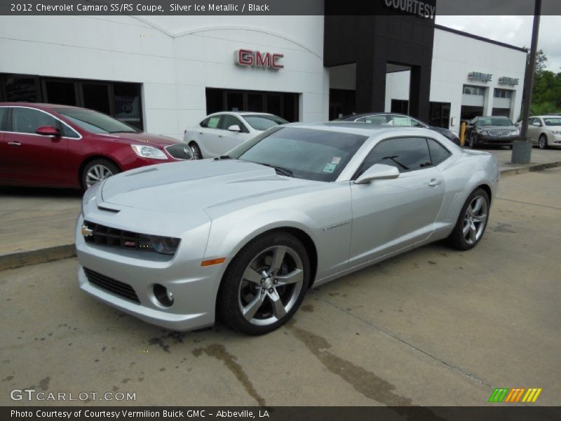 Silver Ice Metallic / Black 2012 Chevrolet Camaro SS/RS Coupe