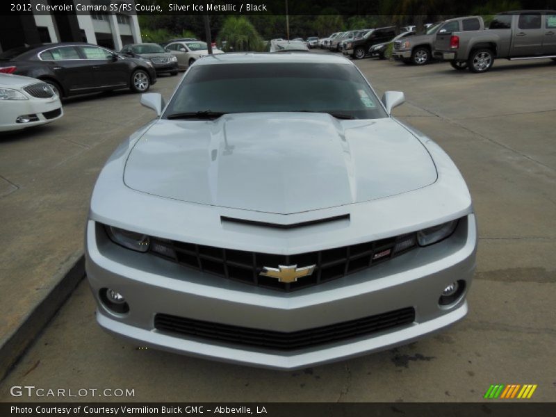 Silver Ice Metallic / Black 2012 Chevrolet Camaro SS/RS Coupe