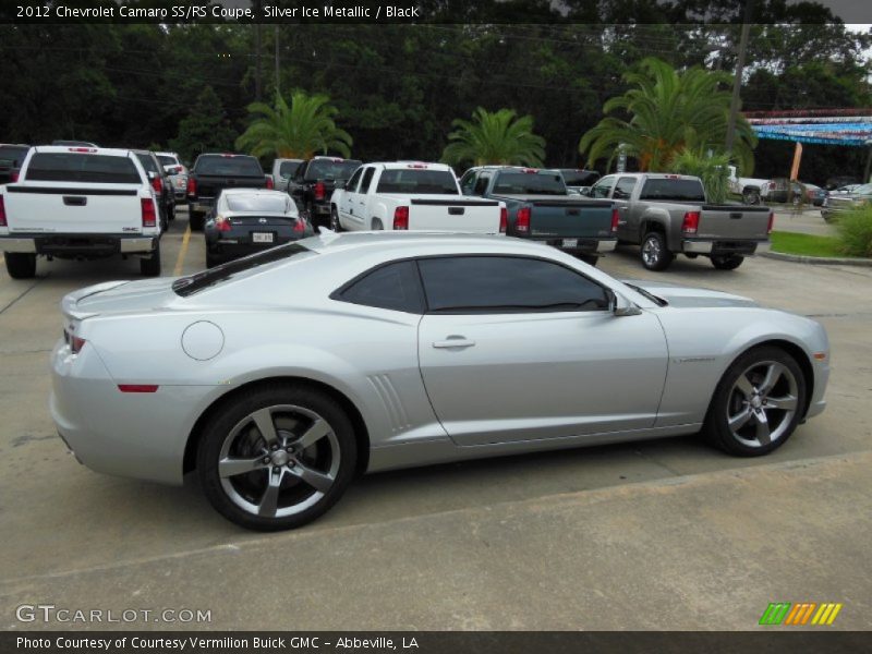Silver Ice Metallic / Black 2012 Chevrolet Camaro SS/RS Coupe