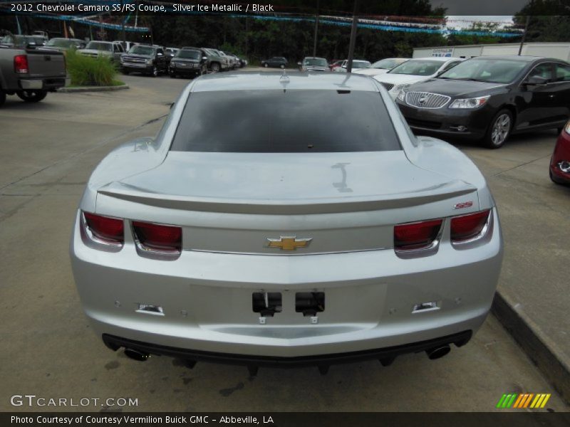 Silver Ice Metallic / Black 2012 Chevrolet Camaro SS/RS Coupe