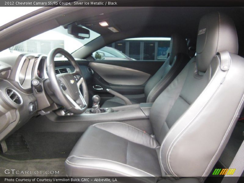 Silver Ice Metallic / Black 2012 Chevrolet Camaro SS/RS Coupe