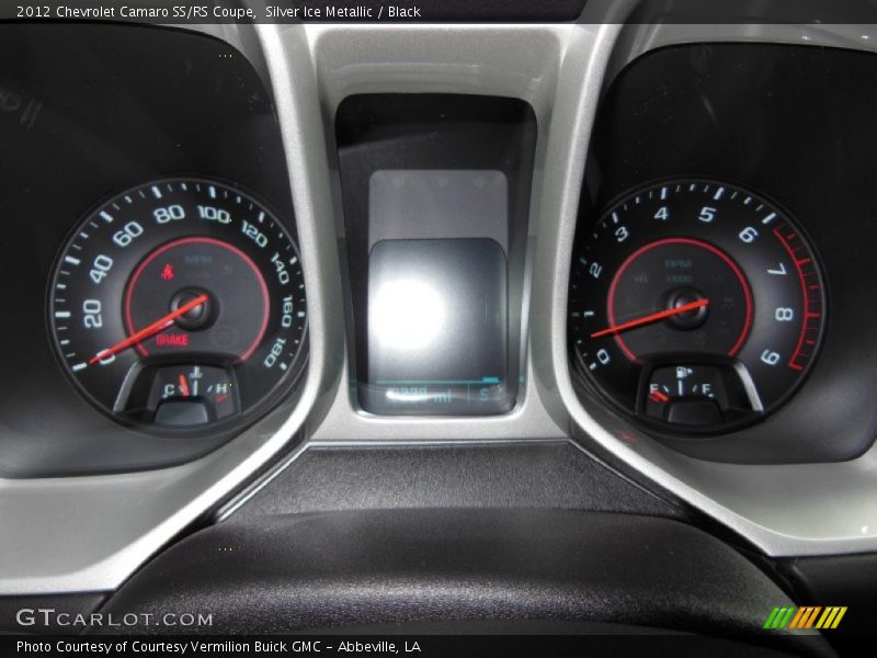 Silver Ice Metallic / Black 2012 Chevrolet Camaro SS/RS Coupe