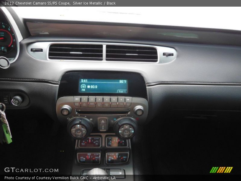 Silver Ice Metallic / Black 2012 Chevrolet Camaro SS/RS Coupe