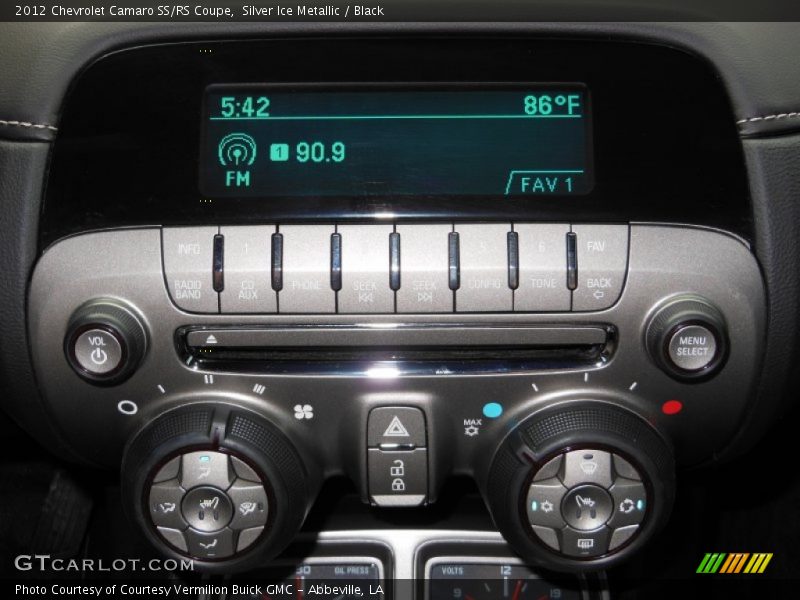 Silver Ice Metallic / Black 2012 Chevrolet Camaro SS/RS Coupe