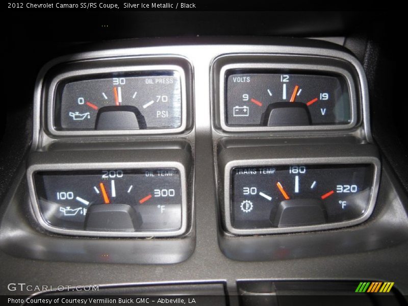 Silver Ice Metallic / Black 2012 Chevrolet Camaro SS/RS Coupe