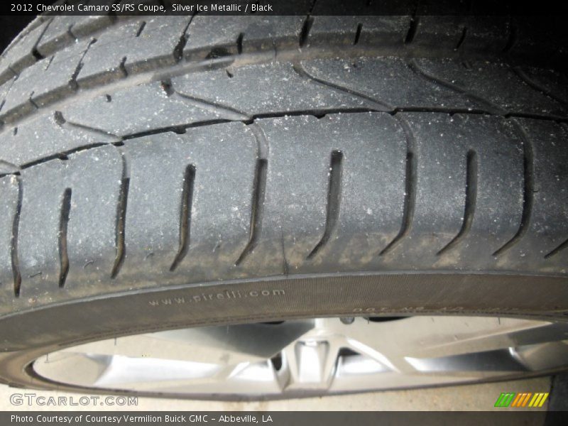 Silver Ice Metallic / Black 2012 Chevrolet Camaro SS/RS Coupe