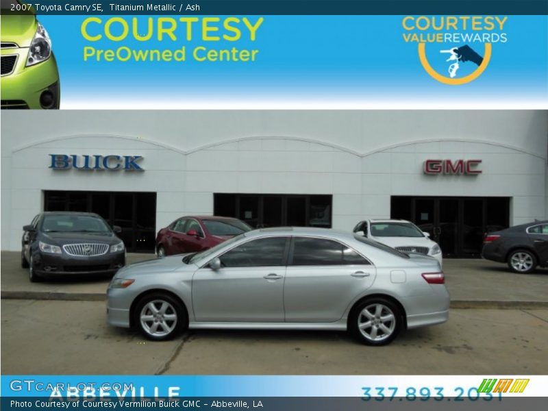 Titanium Metallic / Ash 2007 Toyota Camry SE