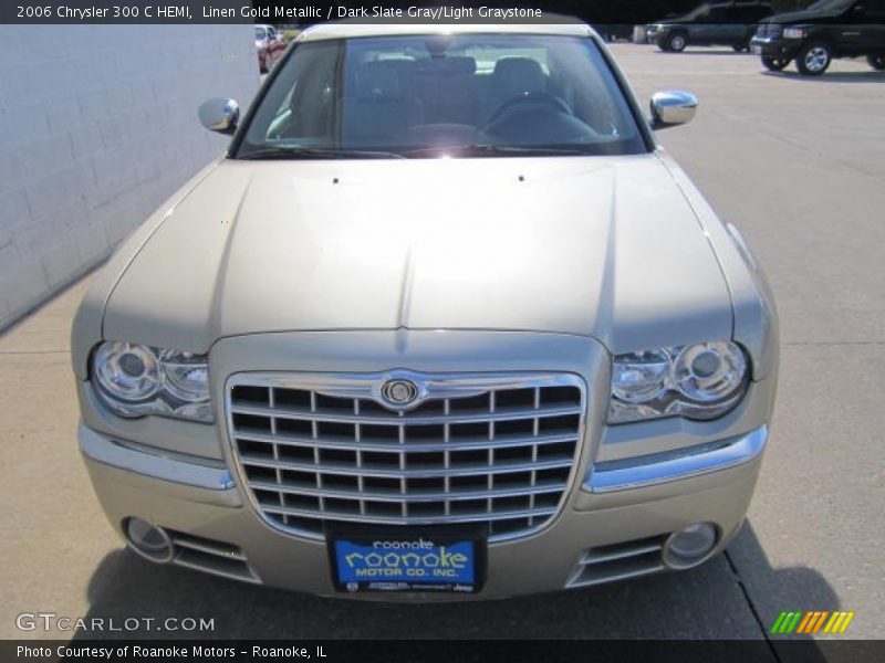 Linen Gold Metallic / Dark Slate Gray/Light Graystone 2006 Chrysler 300 C HEMI