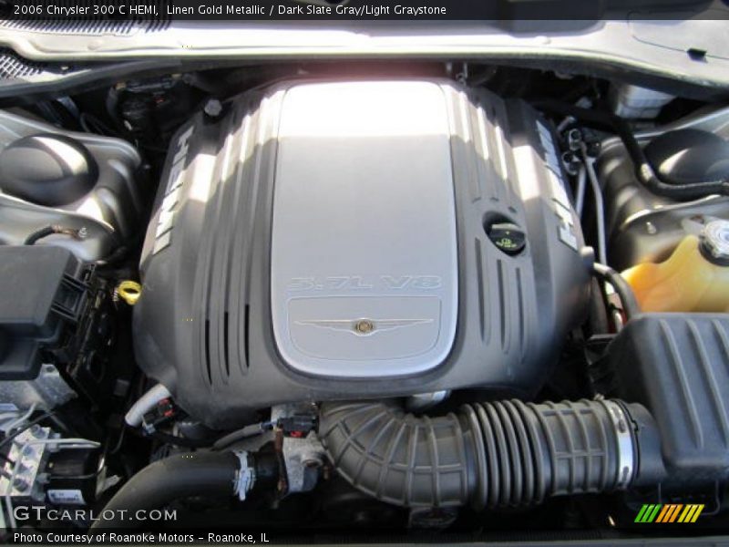 Linen Gold Metallic / Dark Slate Gray/Light Graystone 2006 Chrysler 300 C HEMI