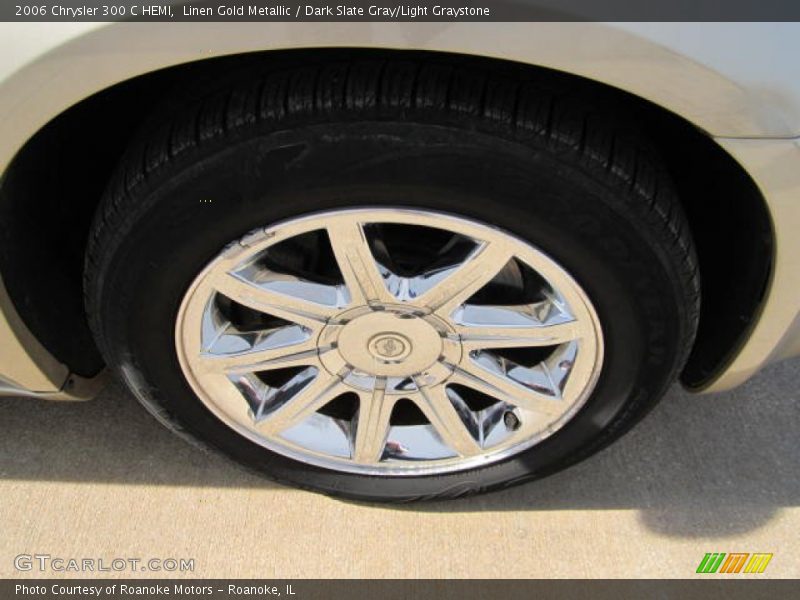 Linen Gold Metallic / Dark Slate Gray/Light Graystone 2006 Chrysler 300 C HEMI