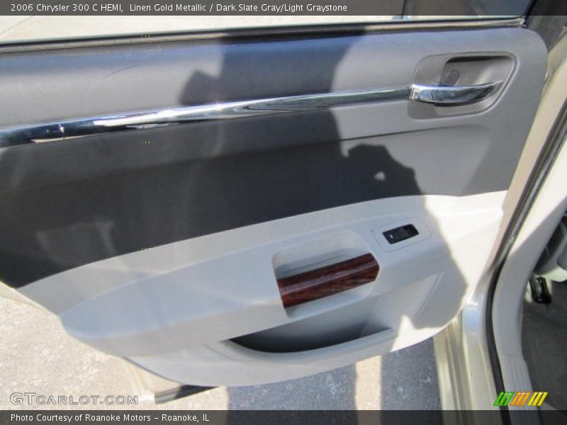 Linen Gold Metallic / Dark Slate Gray/Light Graystone 2006 Chrysler 300 C HEMI