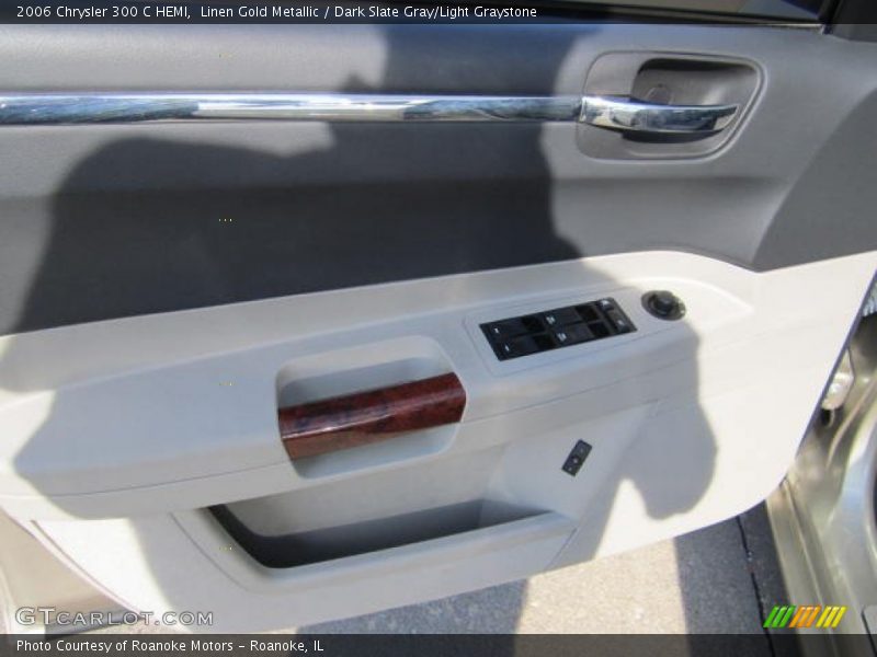 Linen Gold Metallic / Dark Slate Gray/Light Graystone 2006 Chrysler 300 C HEMI