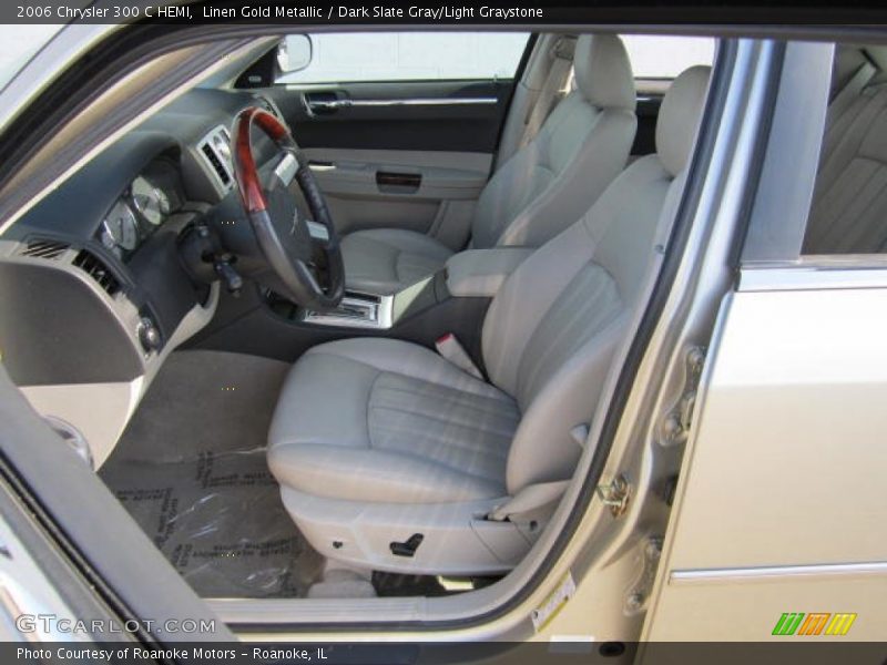 Linen Gold Metallic / Dark Slate Gray/Light Graystone 2006 Chrysler 300 C HEMI