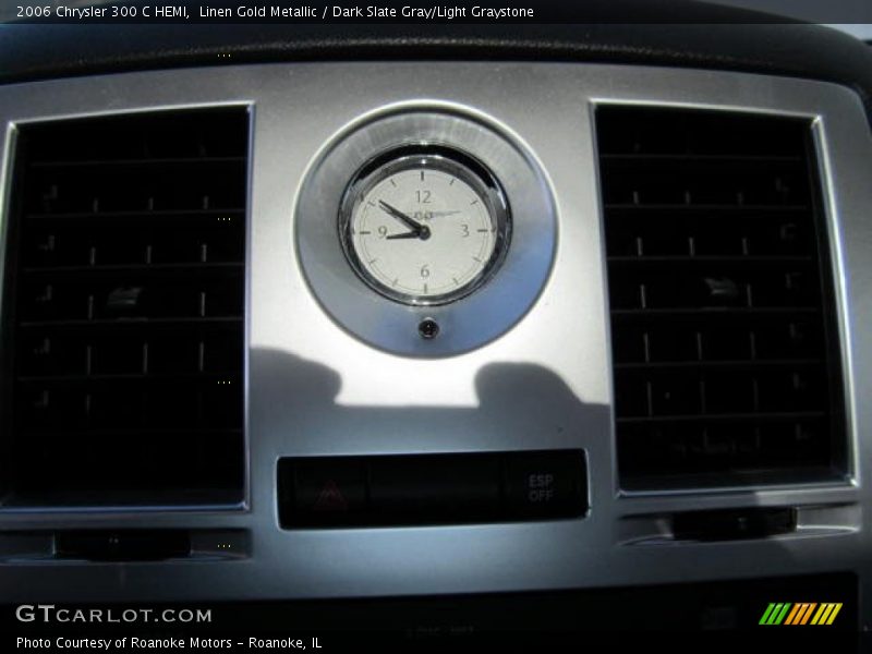 Linen Gold Metallic / Dark Slate Gray/Light Graystone 2006 Chrysler 300 C HEMI