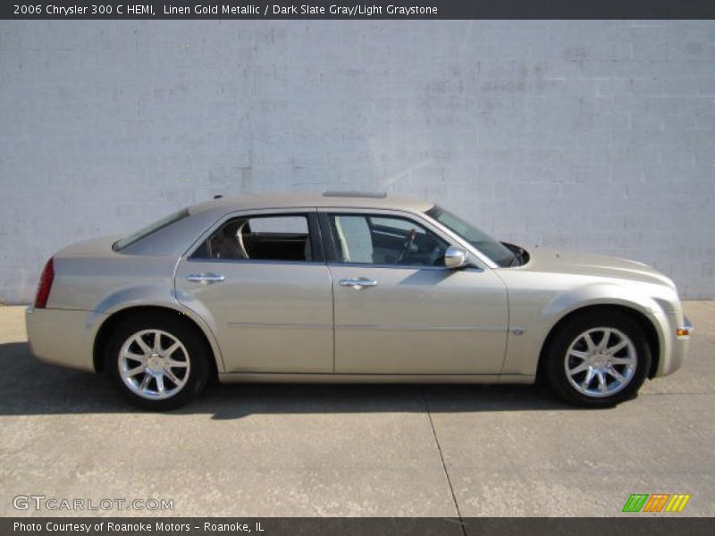 Linen Gold Metallic / Dark Slate Gray/Light Graystone 2006 Chrysler 300 C HEMI
